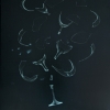 Involved glasses, 74x54 cm, Фохар green paper